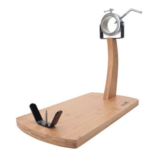 Jamonero de madera giratorio